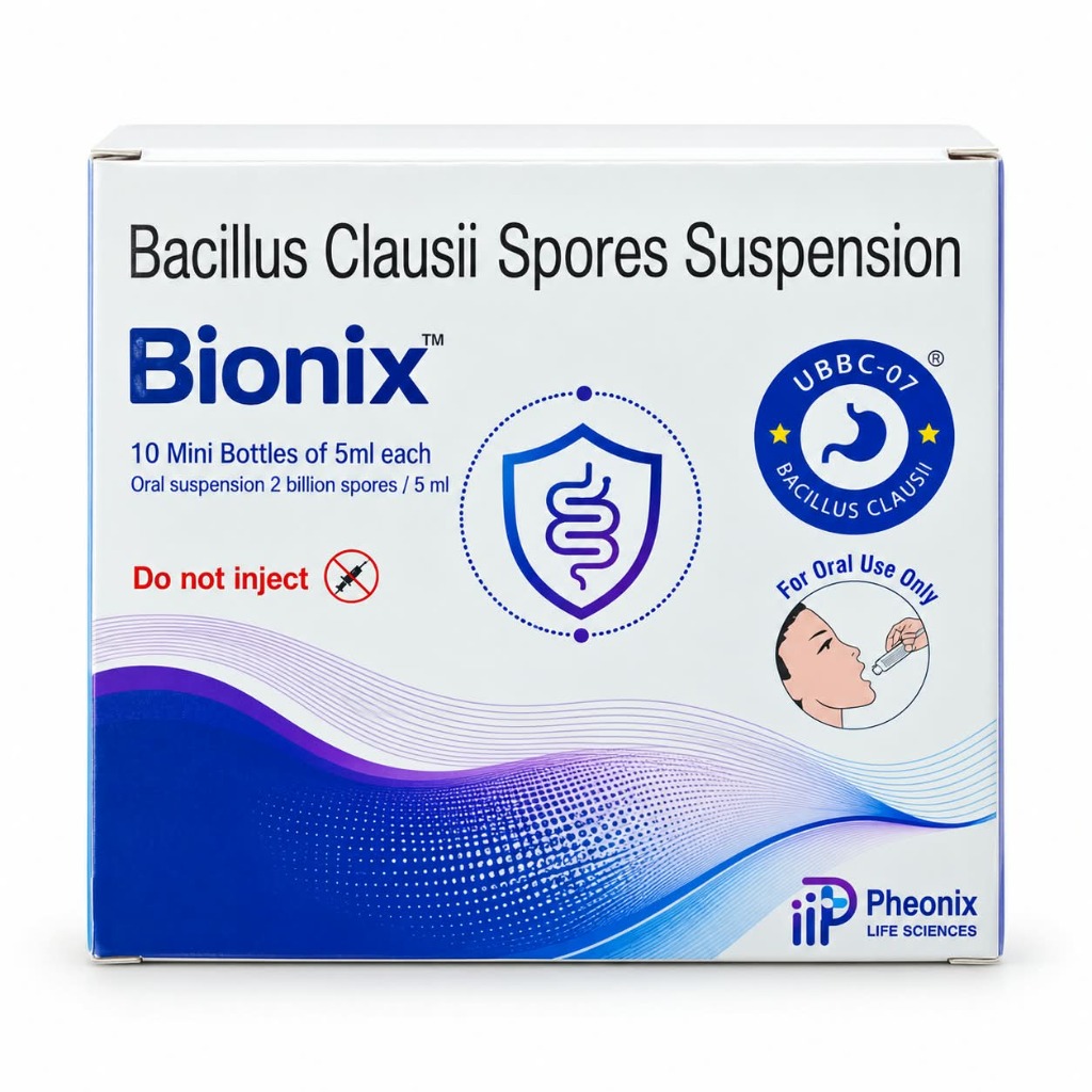 Bionix packaging and bottle